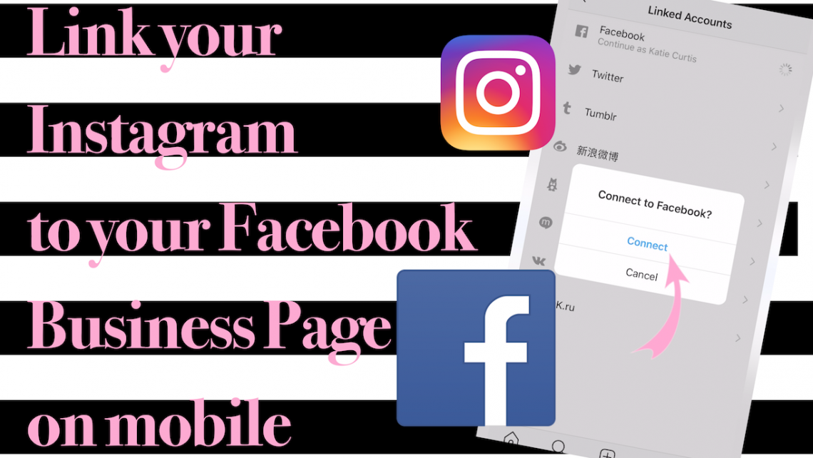 How to connect your Facebook Business Page to your Instagram Business Page  - BusinessBits