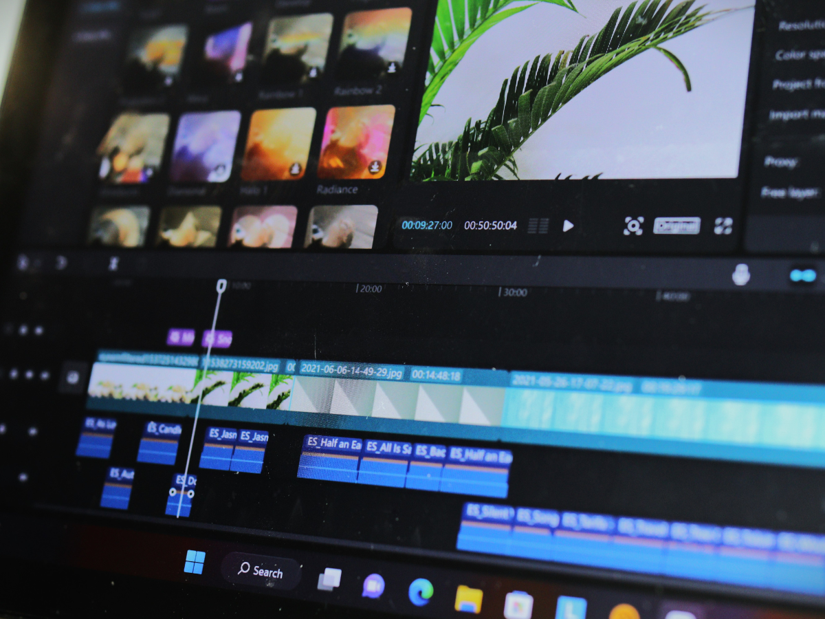 30-second video editing