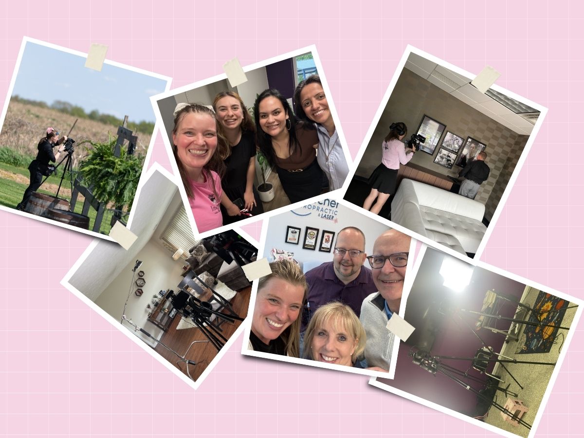 BTS photos of the people we work with. Videographer in ann arbor
