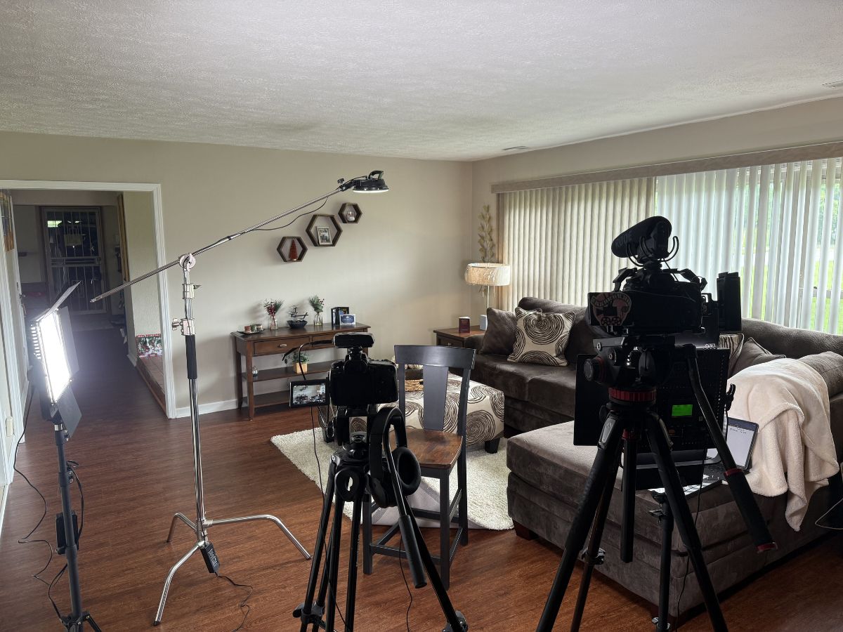 Set up video shoot in michigan