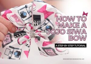 how to make a jojo siwa bow blog banner