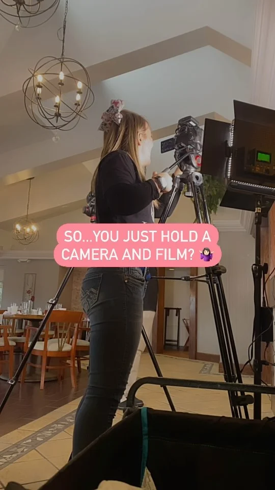 Well, technically, yes. 

But what we really do is hold space for vulnerability, witness triumphs and listen to incredible narratives that shape lives. 

Being a part of these milestones and hearing inspiring stories? That's a gift we're endlessly grateful for. 🙏 

#videographerlife #videoforbusiness #videomarketingservices #InspiredMarketing #behindthescenes #michiganbusiness