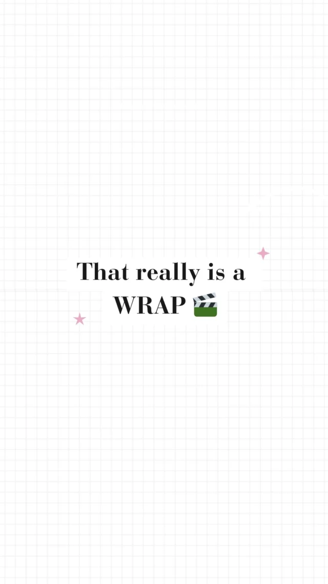 They said it's a wrap, I said it's a wrap, the camera said it's a wrap... okay, universe, we get it! That really is a wrap! 

What's a wrap? 🤨

#videographerlife #brandingshoot #behindthelens #videowork