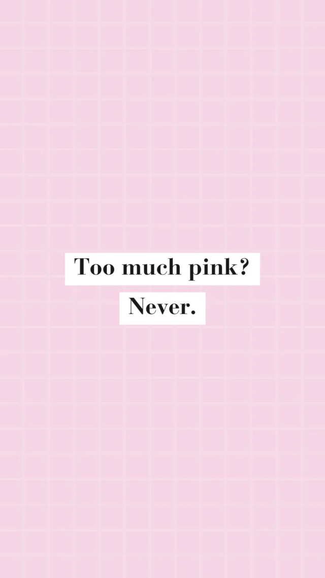 You said "just a touch of pink"… and then this happened.

For all the pink lovers out there… this is our day 💅 Happy Pink Day! 

#inspiredmarketing #branding #videomarketingforbusiness